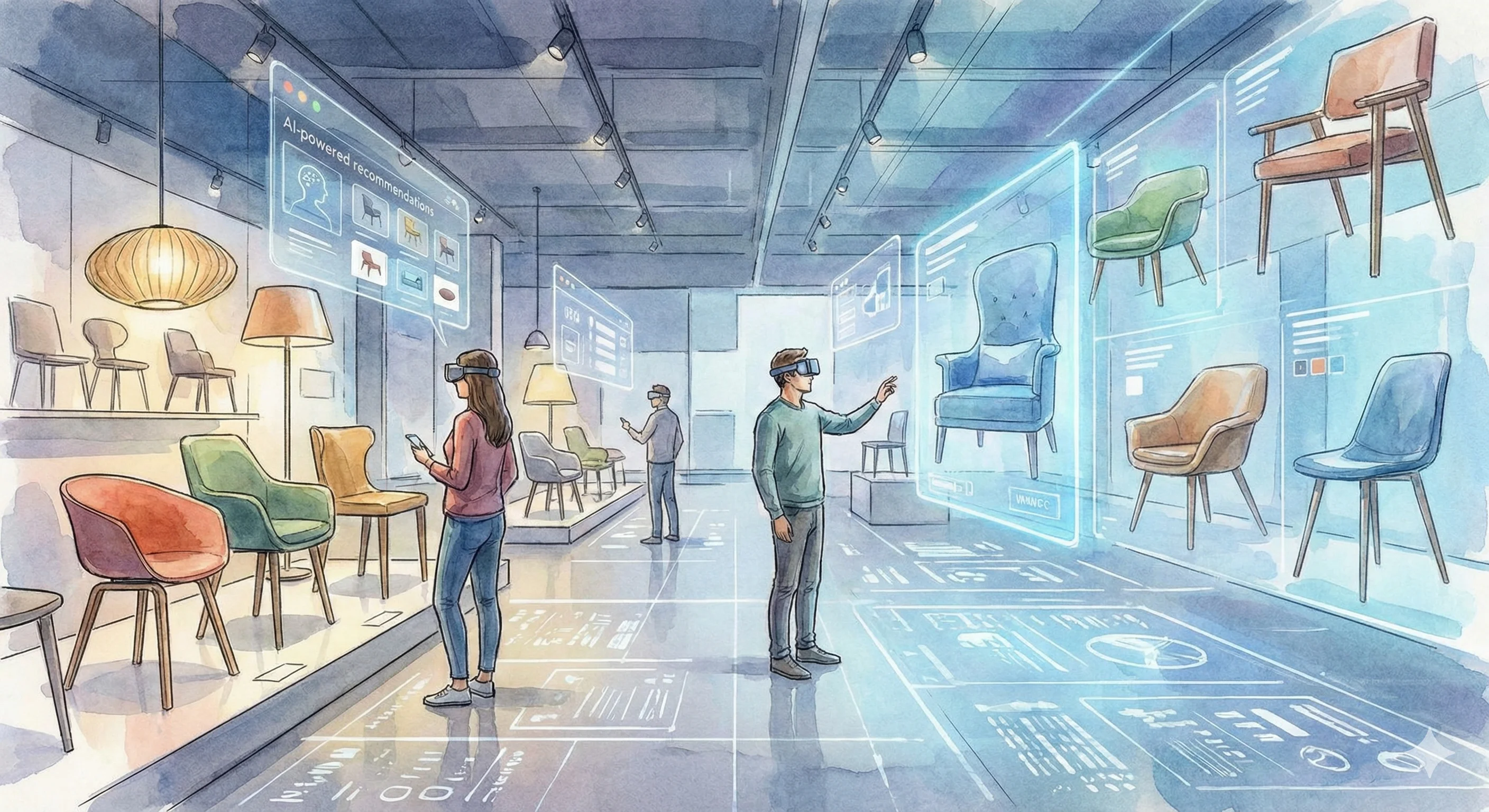 IA e realidade aumentada aplicadas a espaços digitais