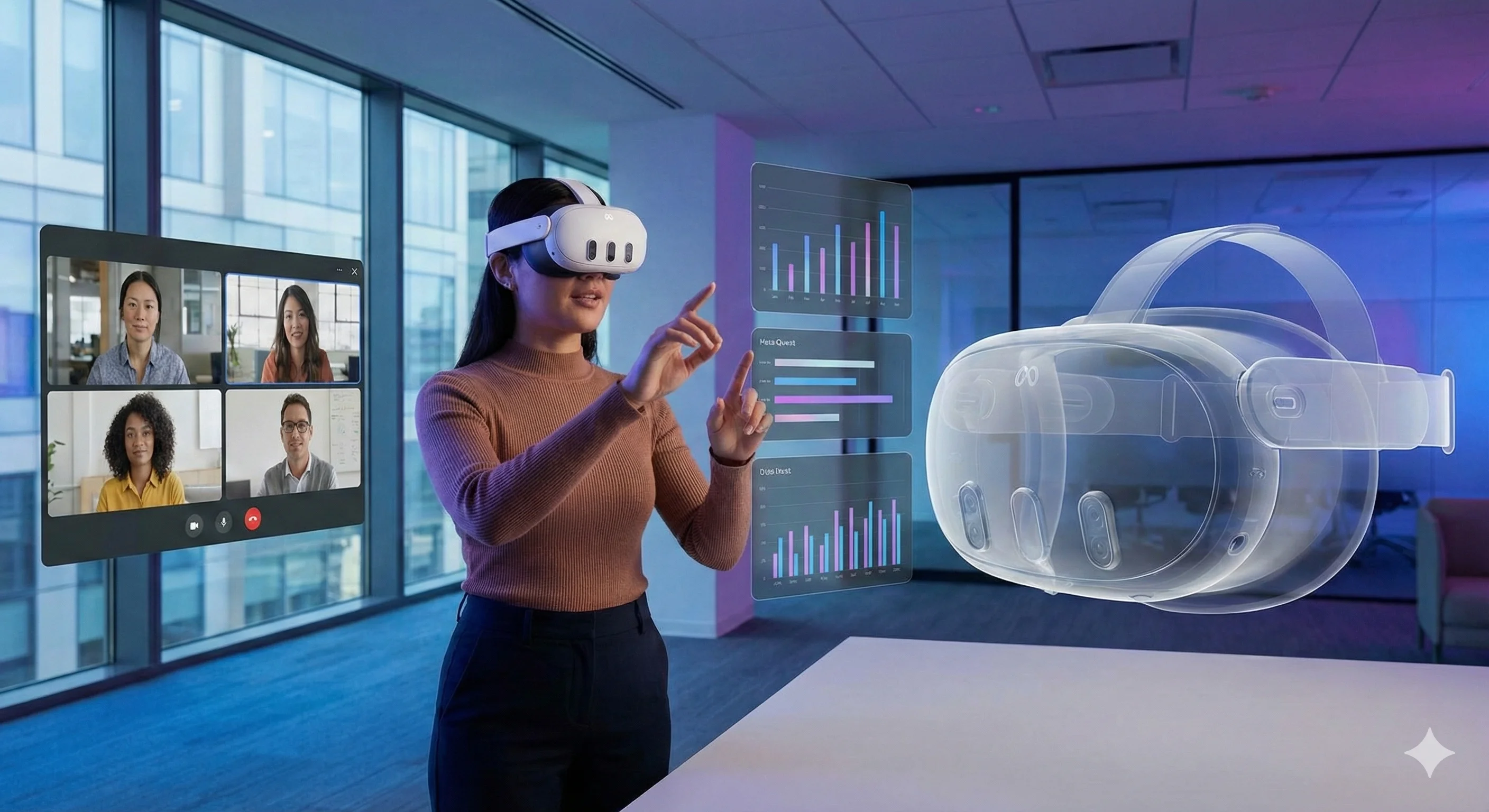 Experiência imersiva com tour virtual em 360 graus