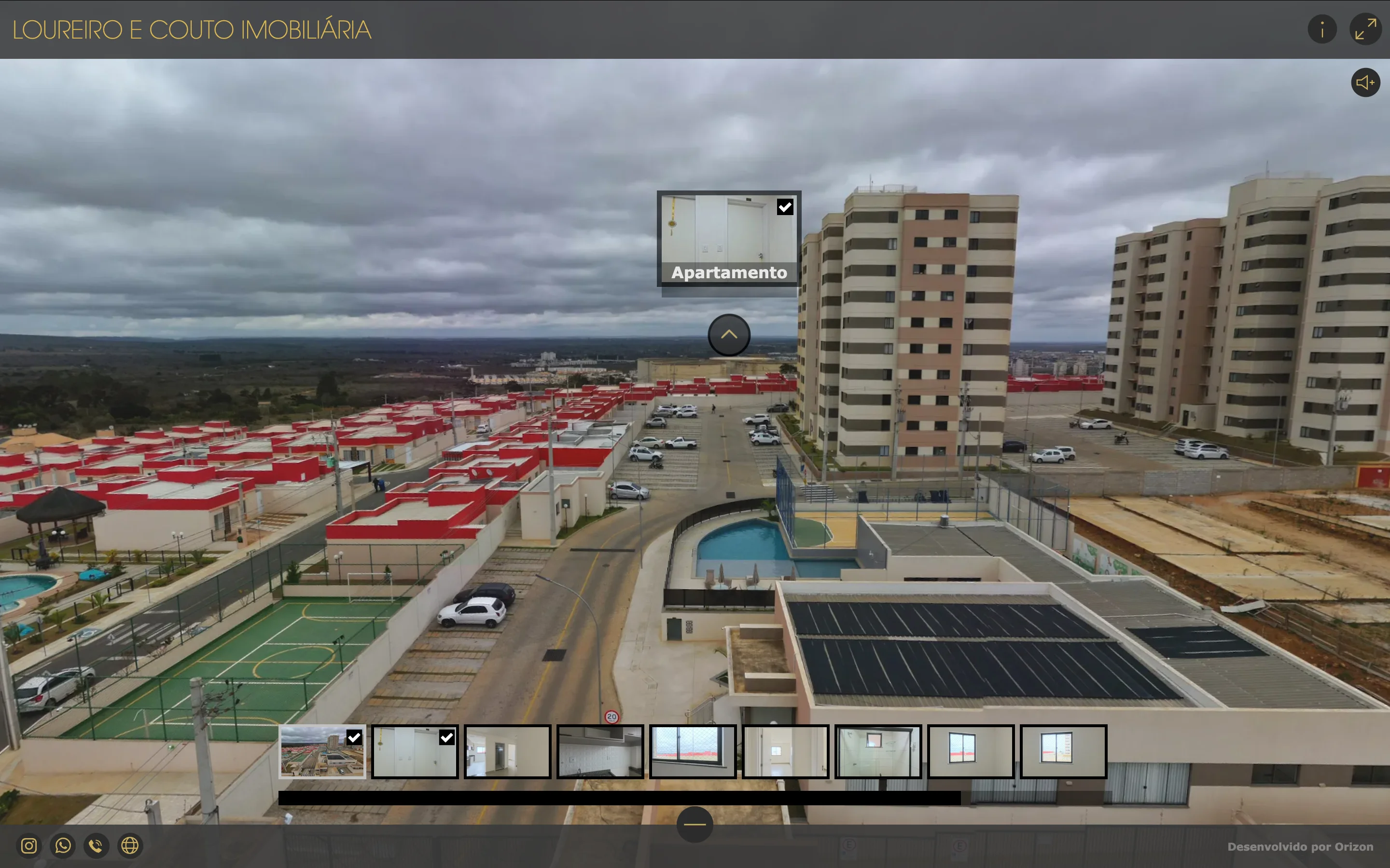 Apartamento Solarium Decorado